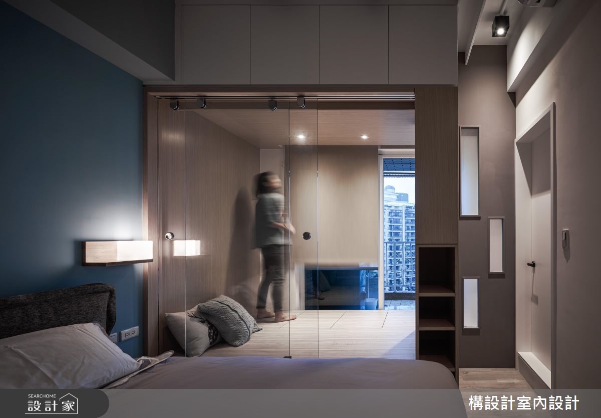 10坪中古屋(5~15年)＿現代風臥室案例圖片＿構設計＿構設計_家的延伸之13