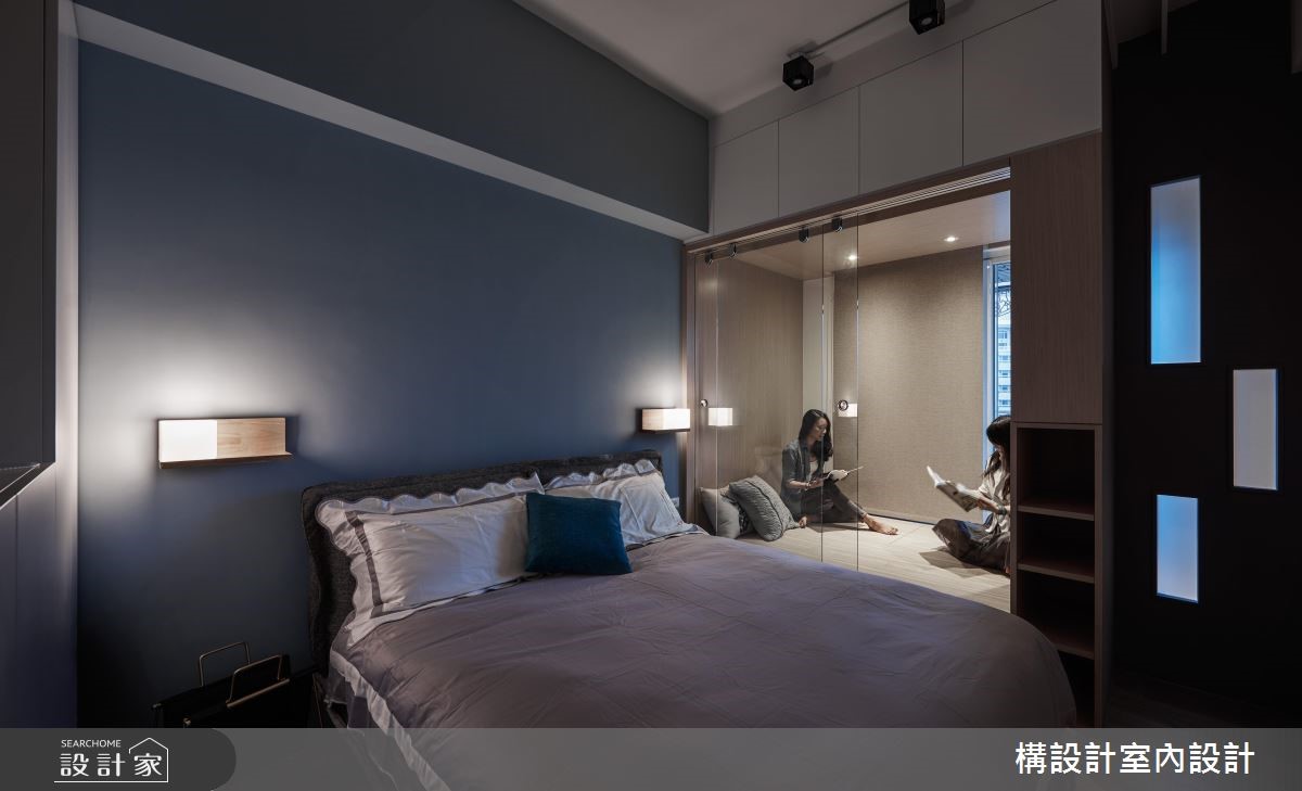 10坪中古屋(5~15年)＿現代風臥室案例圖片＿構設計＿構設計_家的延伸之11