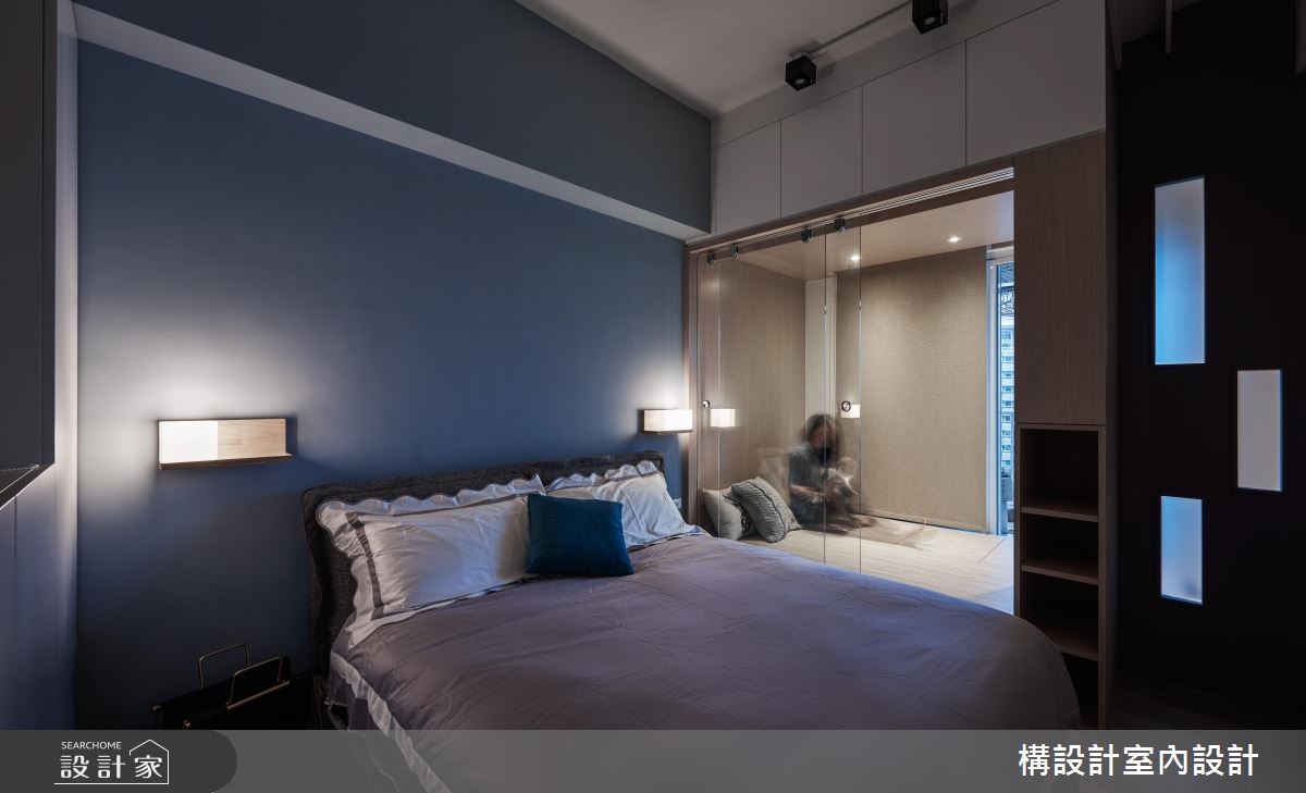 10坪中古屋(5~15年)＿現代風臥室案例圖片＿構設計＿構設計_家的延伸之10