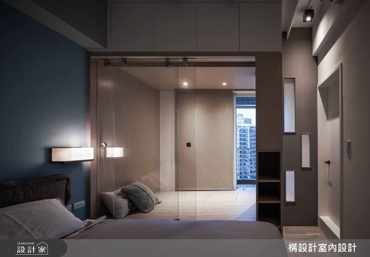 10坪中古屋(5~15年)＿現代風臥室案例圖片＿構設計＿構設計_家的延伸之12