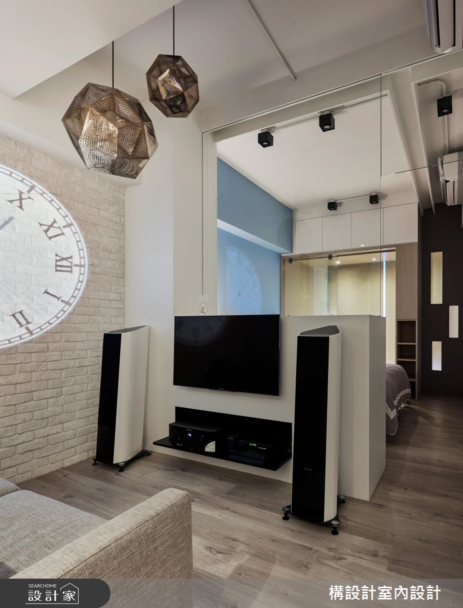 10坪中古屋(5~15年)＿現代風客廳案例圖片＿構設計＿構設計_家的延伸之5