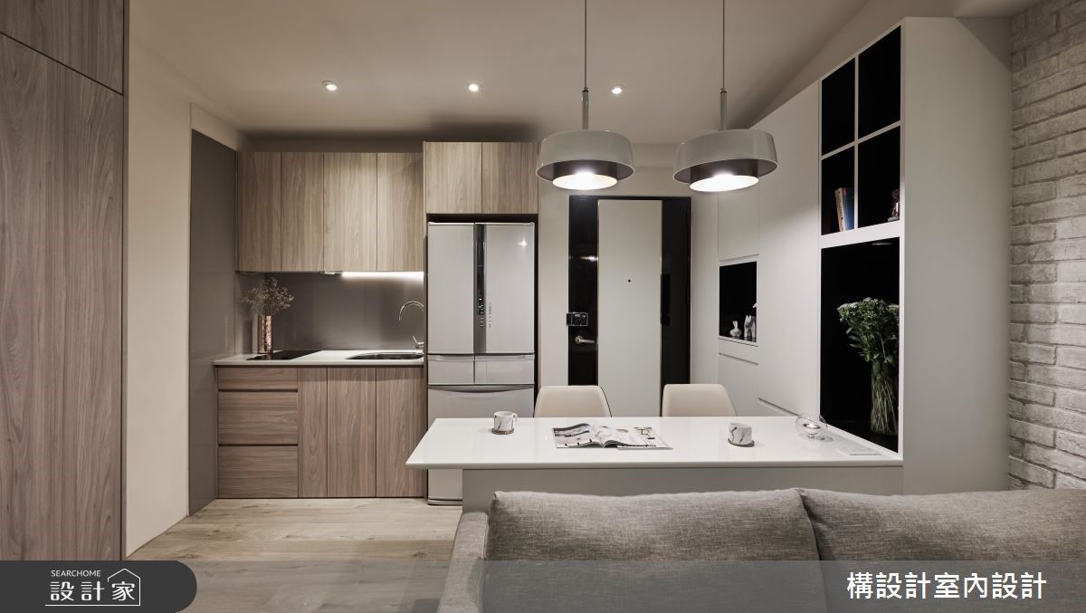 10坪中古屋(5~15年)＿現代風餐廳案例圖片＿構設計＿構設計_家的延伸之4
