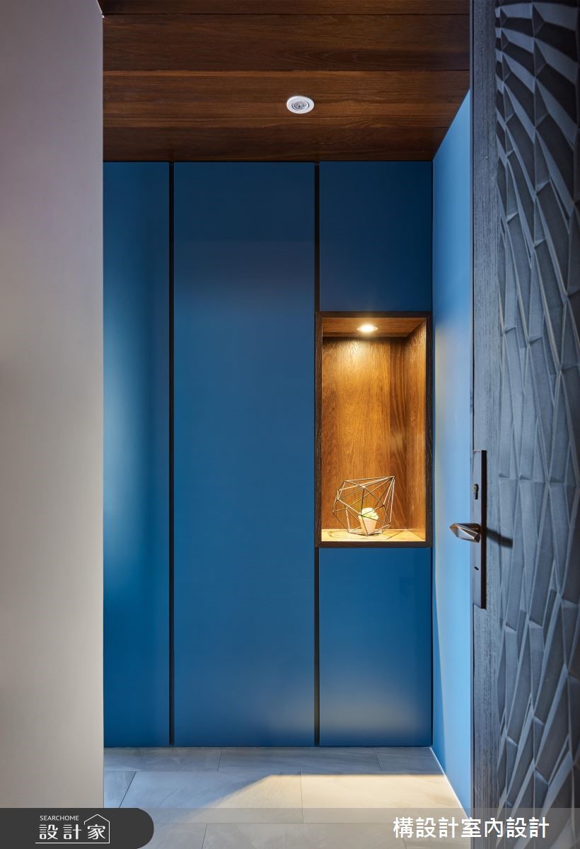 20坪新成屋(5年以下)＿現代風玄關案例圖片＿構設計＿構設計_雲端上之1