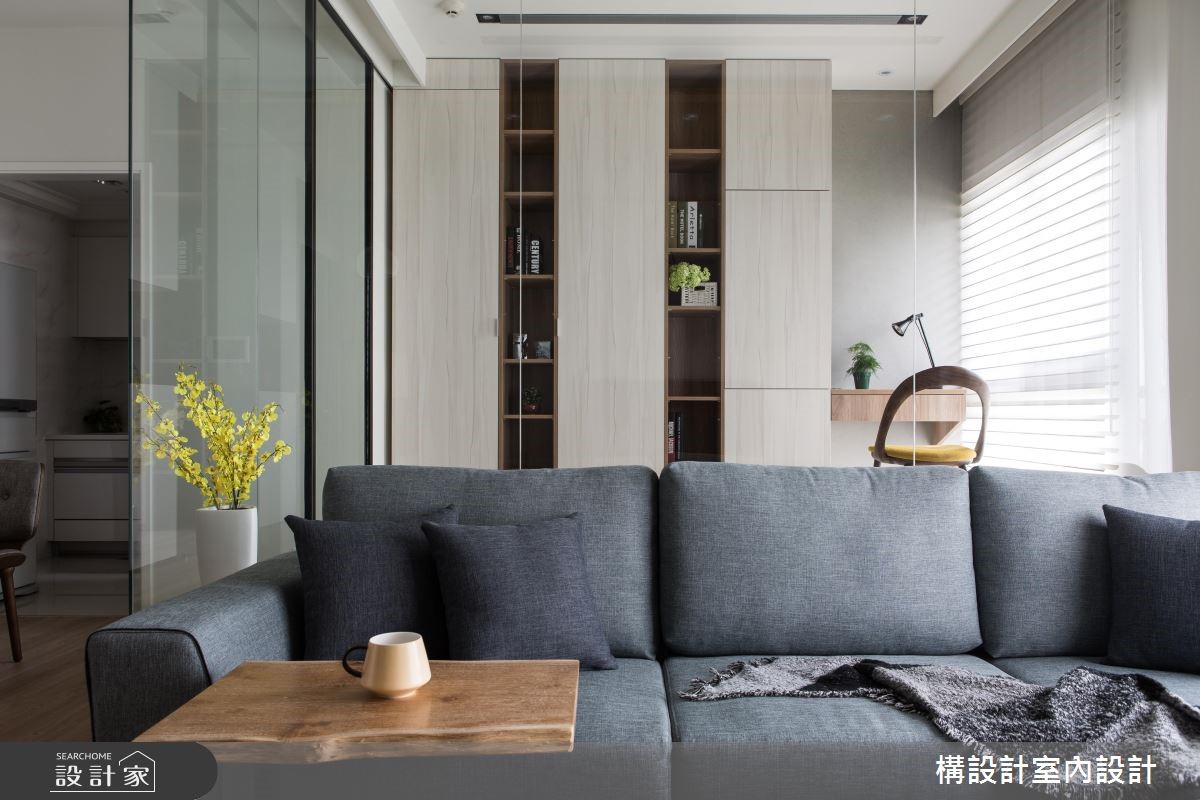 15坪新成屋(5年以下)＿北歐風客廳案例圖片＿構設計＿構設計_暖陽慢行之8