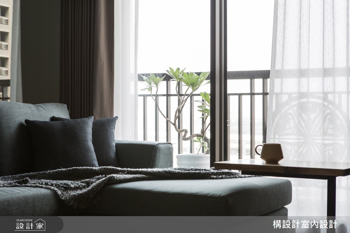 15坪新成屋(5年以下)＿北歐風客廳案例圖片＿構設計＿構設計_暖陽慢行之9