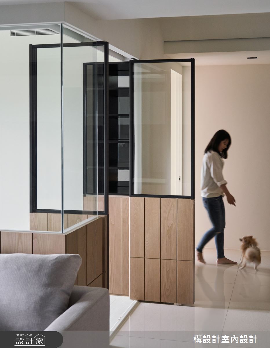 50坪新成屋(5年以下)＿現代風書房臥榻多功能室案例圖片＿構設計＿構設計_蒼蒼靜宅之13