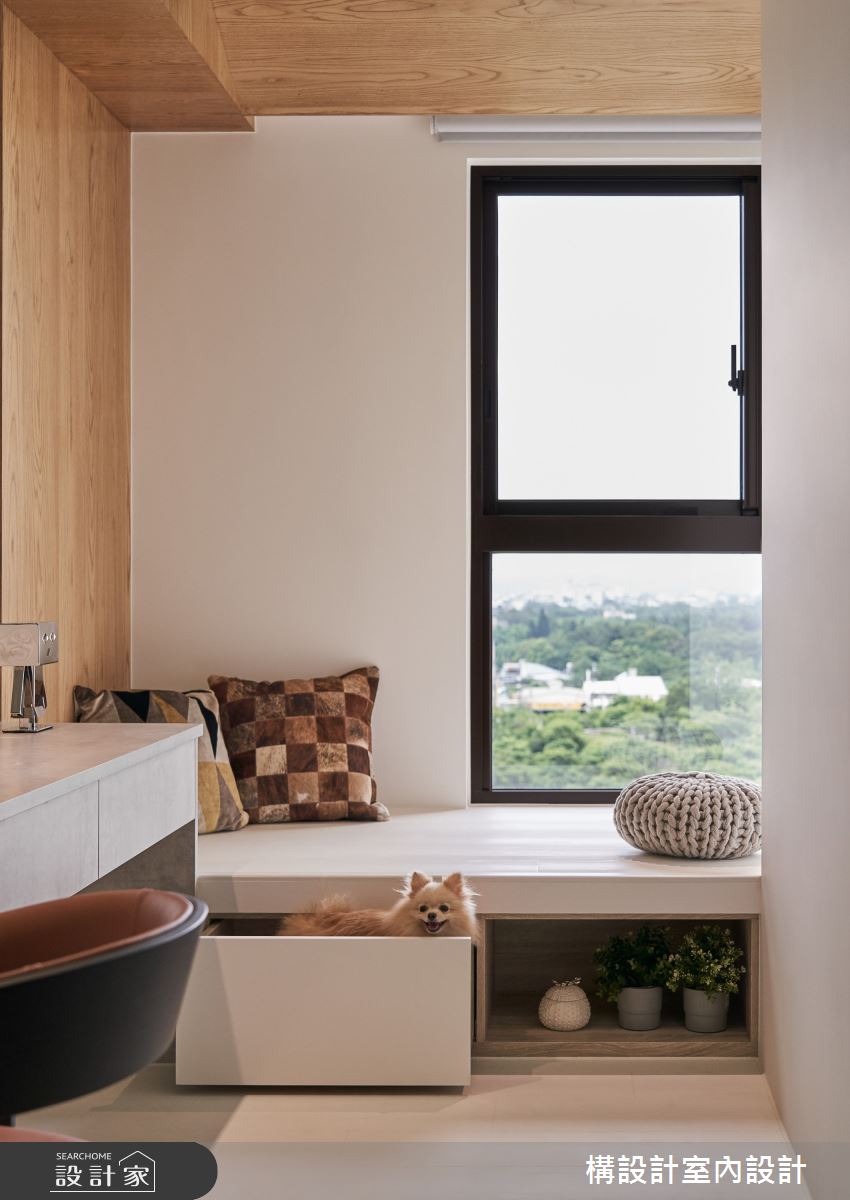 50坪新成屋(5年以下)＿現代風書房臥榻多功能室案例圖片＿構設計＿構設計_蒼蒼靜宅之20
