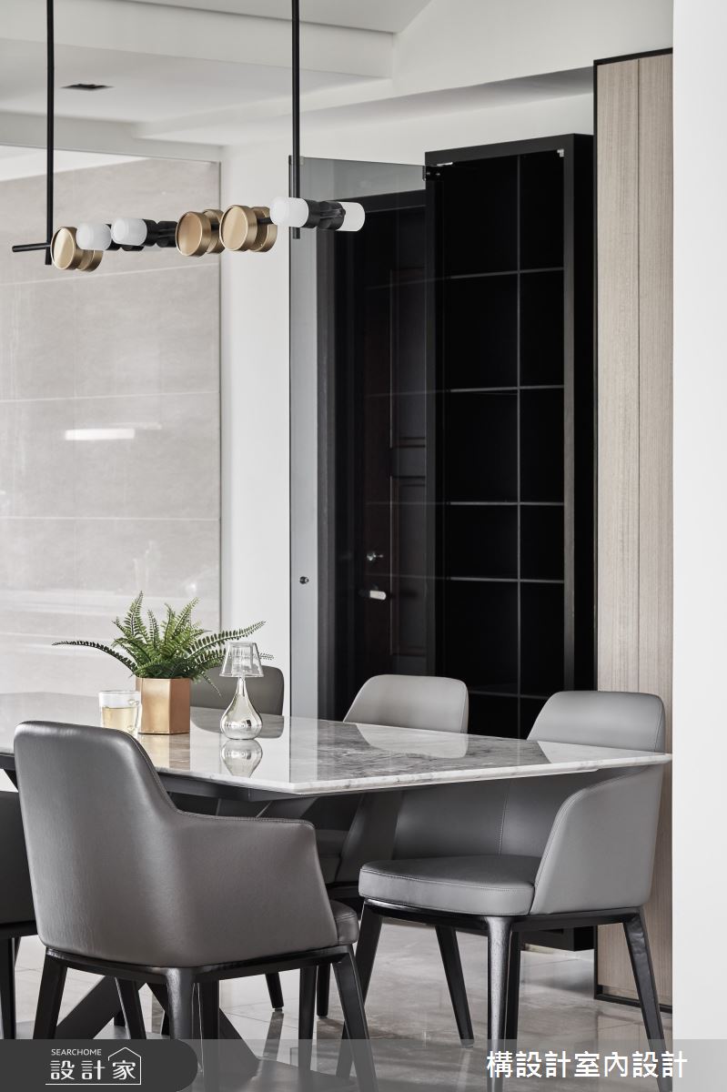 50坪新成屋(5年以下)＿現代風餐廳案例圖片＿構設計＿構設計_蒼蒼靜宅之12