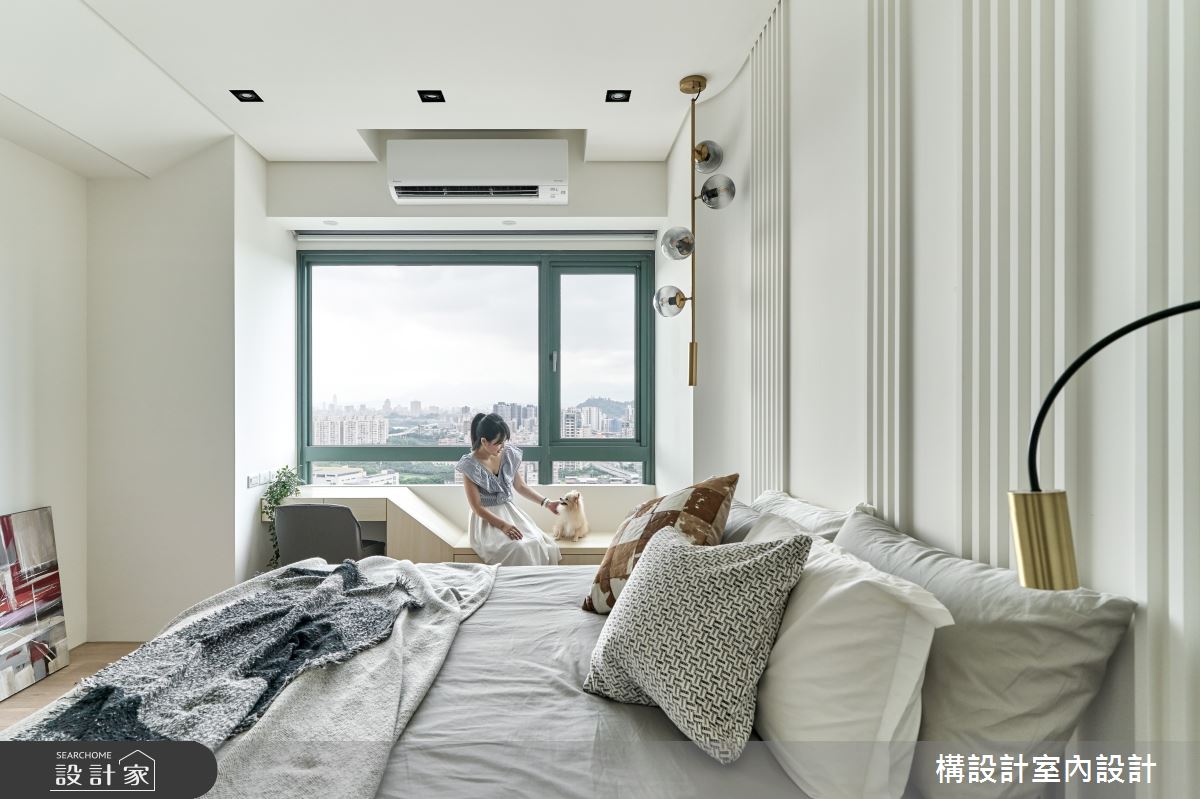 70坪老屋(16~30年)＿現代風臥室臥榻案例圖片＿構設計＿構設計_湛藍拾光之16