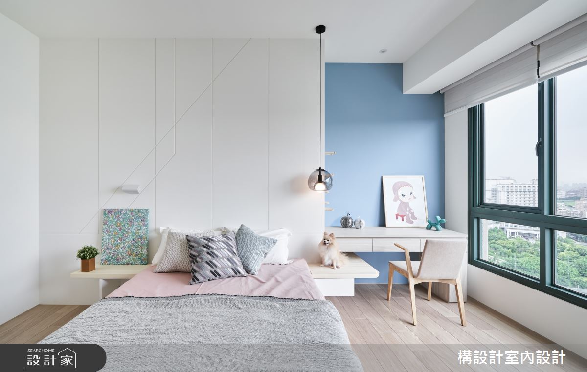 70坪老屋(16~30年)＿現代風臥室案例圖片＿構設計＿構設計_湛藍拾光之21