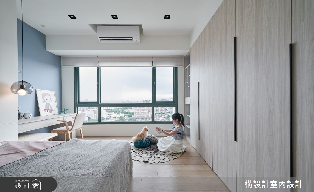 70坪老屋(16~30年)＿現代風臥室案例圖片＿構設計＿構設計_湛藍拾光之20