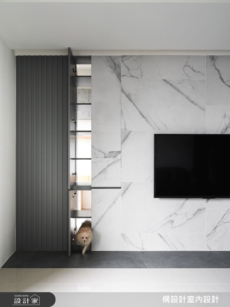 50坪新成屋(5年以下)＿現代風客廳案例圖片＿構設計＿構設計_為繁忙留白之16