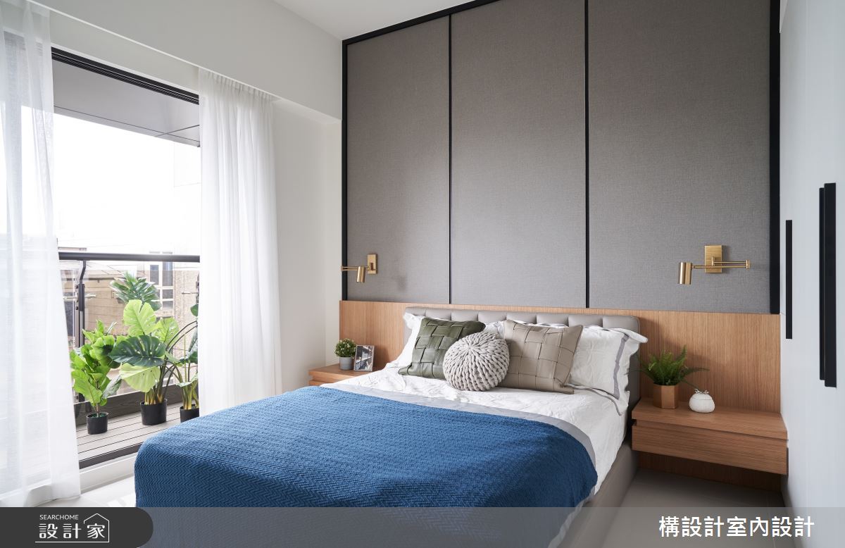 50坪新成屋(5年以下)＿現代風臥室案例圖片＿構設計＿構設計_為繁忙留白之22
