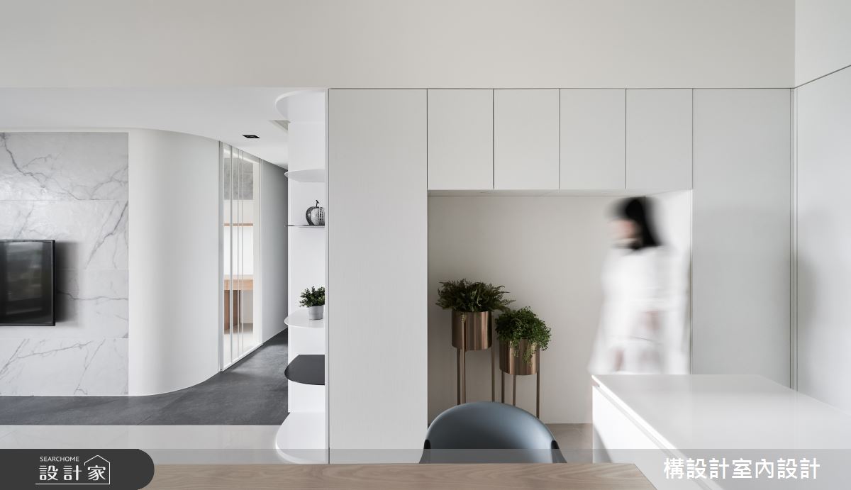 50坪新成屋(5年以下)＿現代風客廳案例圖片＿構設計＿構設計_為繁忙留白之13