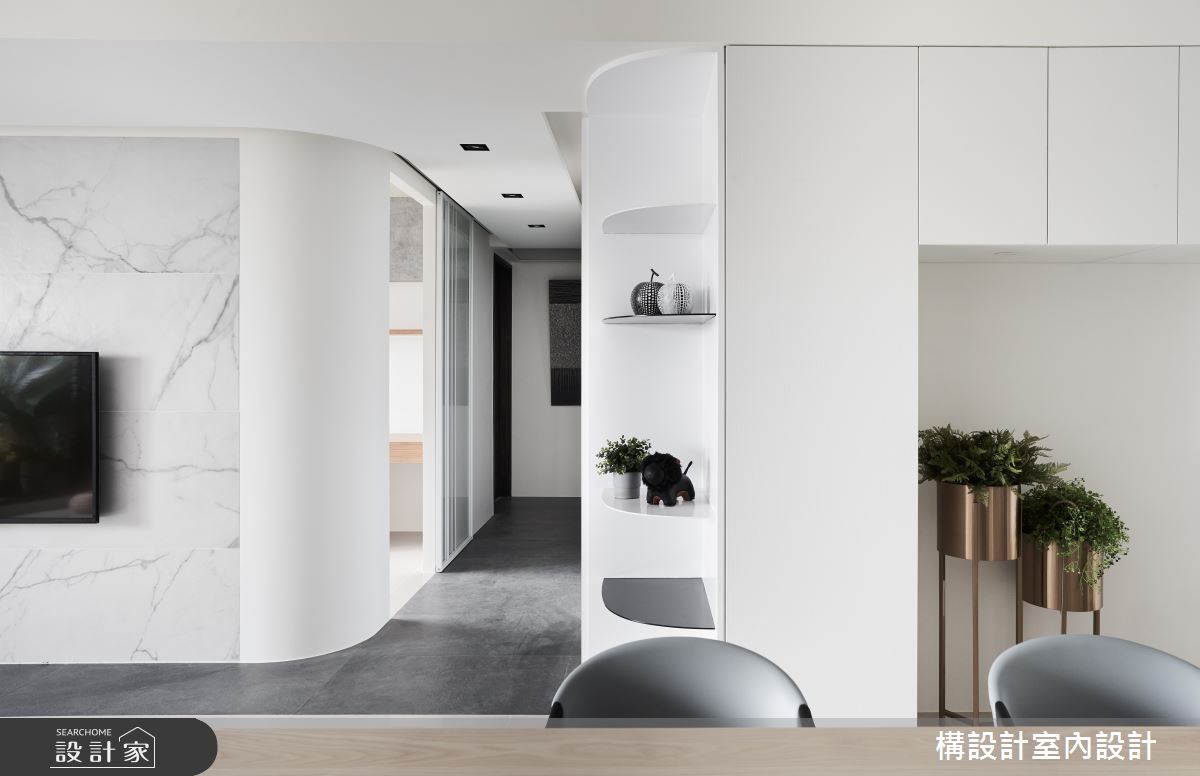 50坪新成屋(5年以下)＿現代風案例圖片＿構設計＿構設計_為繁忙留白之9