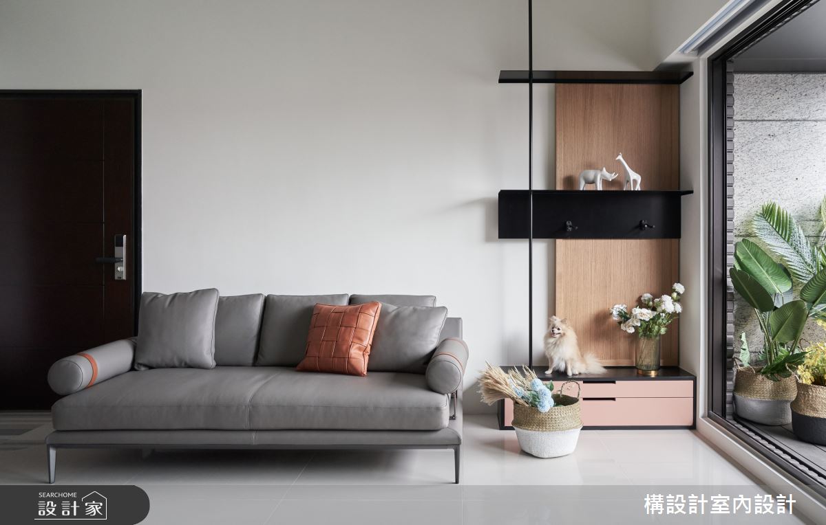 50坪新成屋(5年以下)＿現代風客廳案例圖片＿構設計＿構設計_為繁忙留白之21