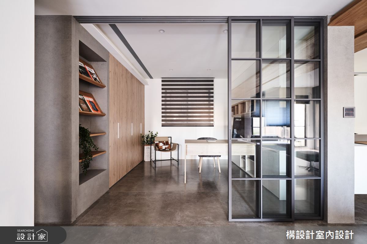 50坪新成屋(5年以下)＿現代風書房案例圖片＿構設計＿構設計_生活迴旋曲之10