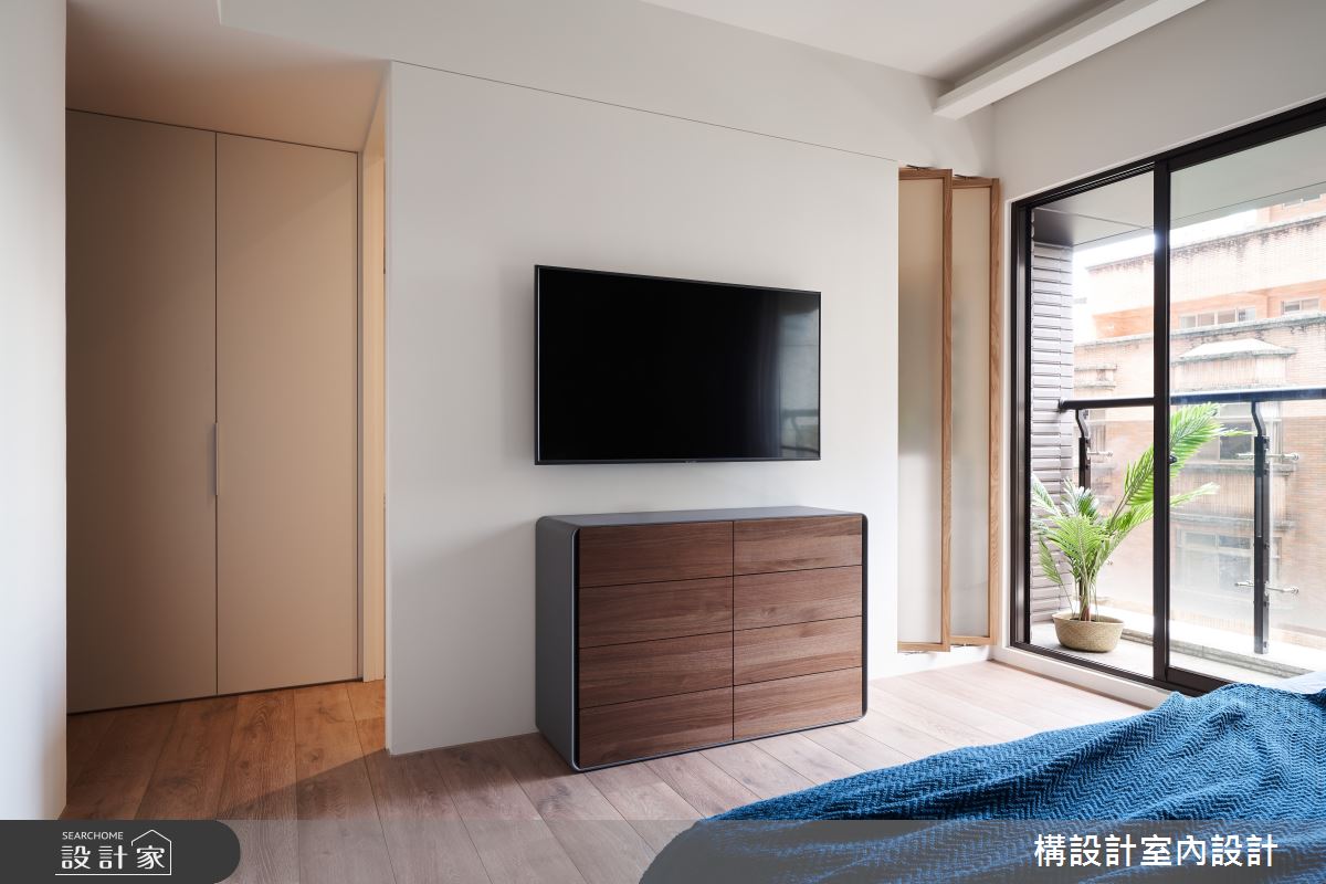 50坪新成屋(5年以下)＿現代風臥室案例圖片＿構設計＿構設計_生活迴旋曲之22