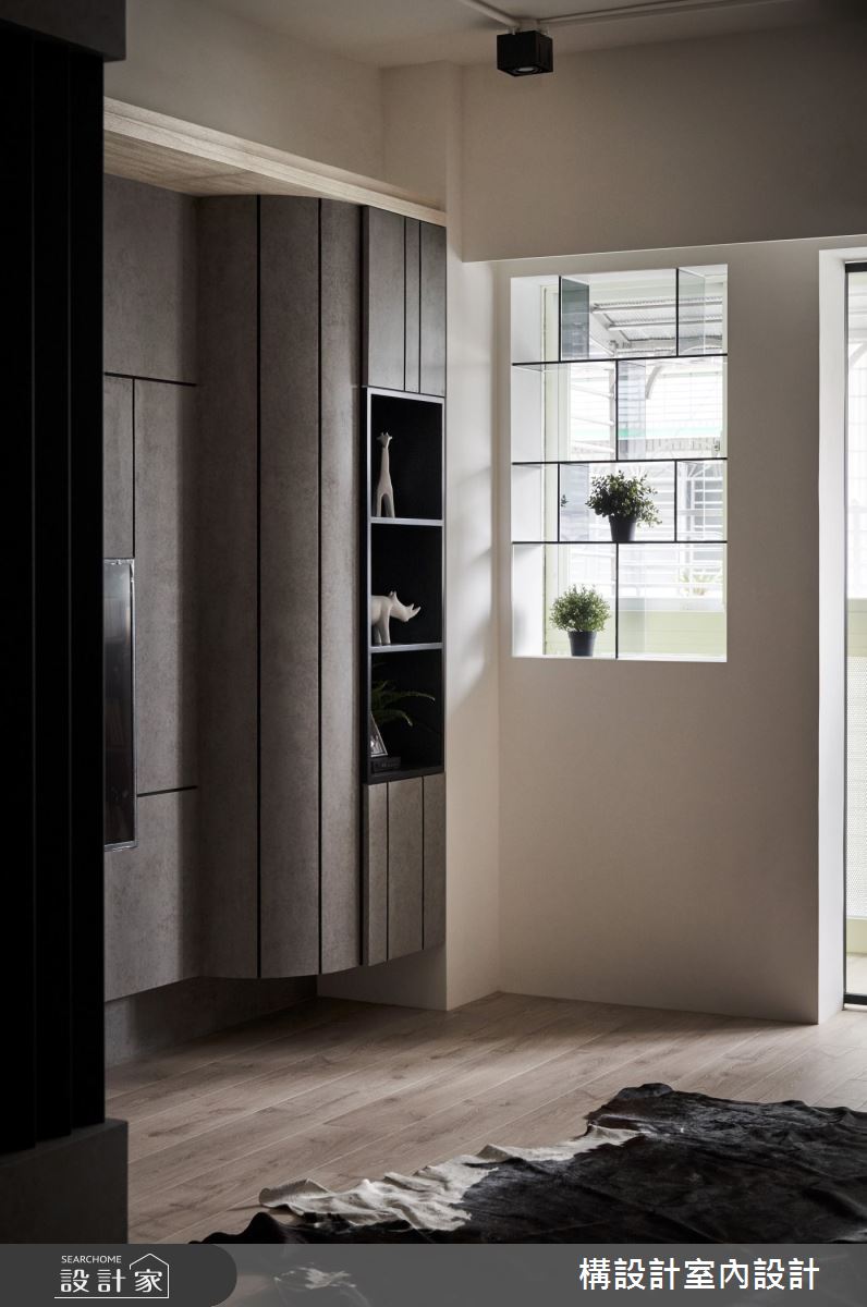 50坪老屋(16~30年)＿工業風客廳案例圖片＿構設計＿構設計_灰色特調之20