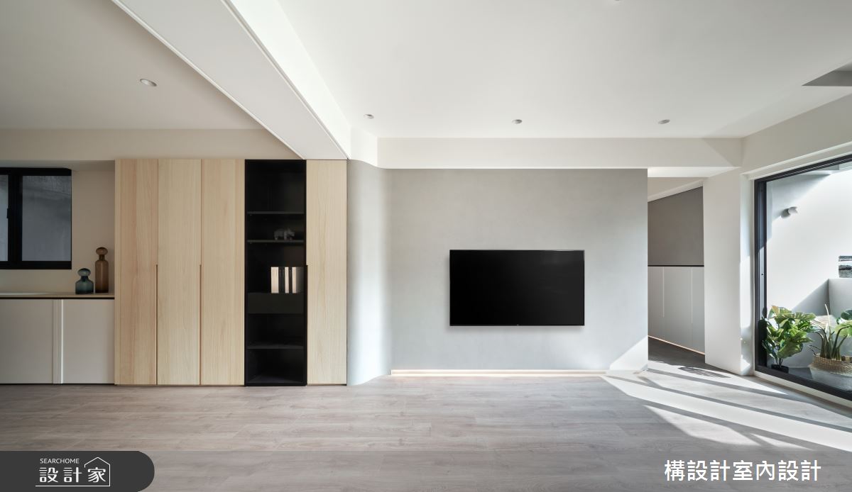 40坪老屋(16~30年)＿現代風客廳案例圖片＿構設計＿構設計_晨光童話之7