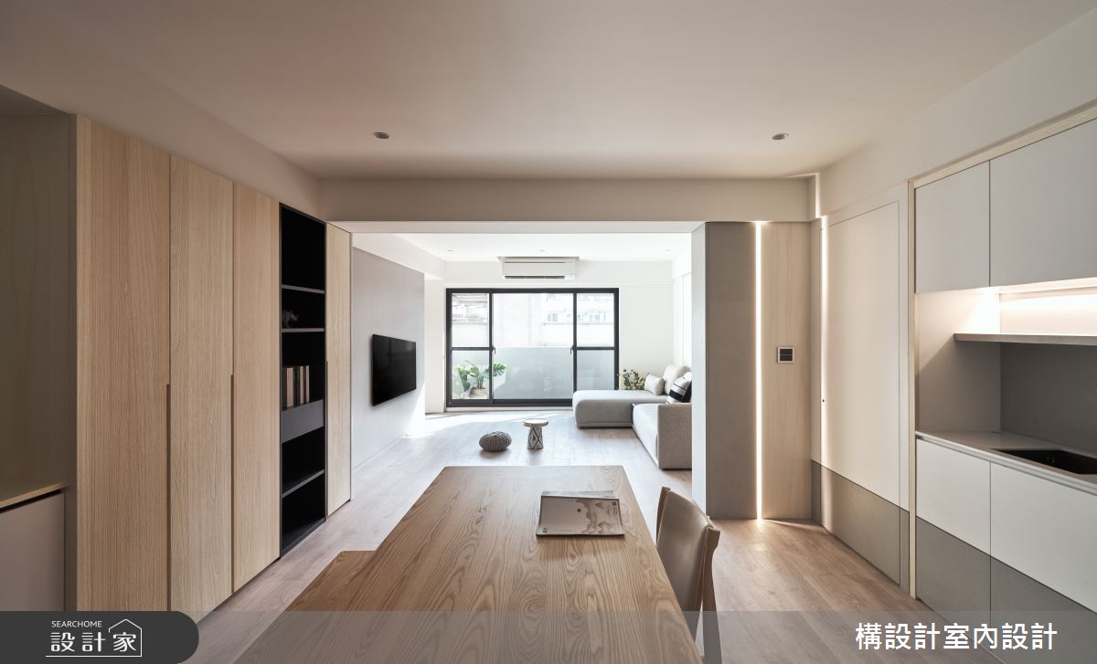 40坪老屋(16~30年)＿現代風餐廳案例圖片＿構設計＿構設計_晨光童話之18