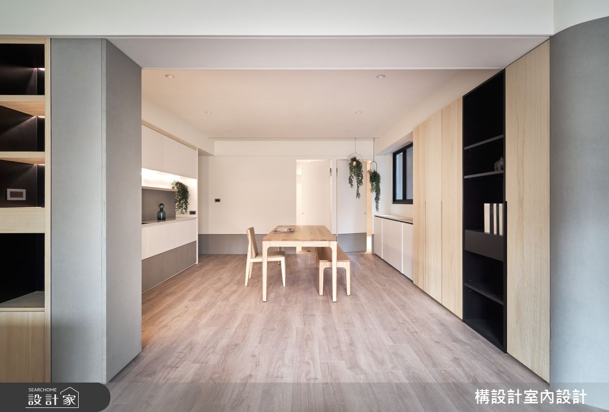 40坪老屋(16~30年)＿現代風餐廳案例圖片＿構設計＿構設計_晨光童話之17