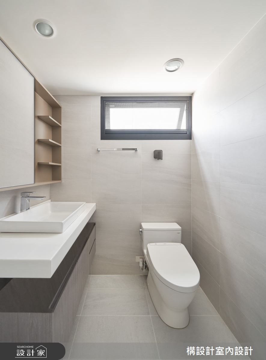 40坪老屋(16~30年)＿現代風浴室案例圖片＿構設計＿構設計_晨光童話之23