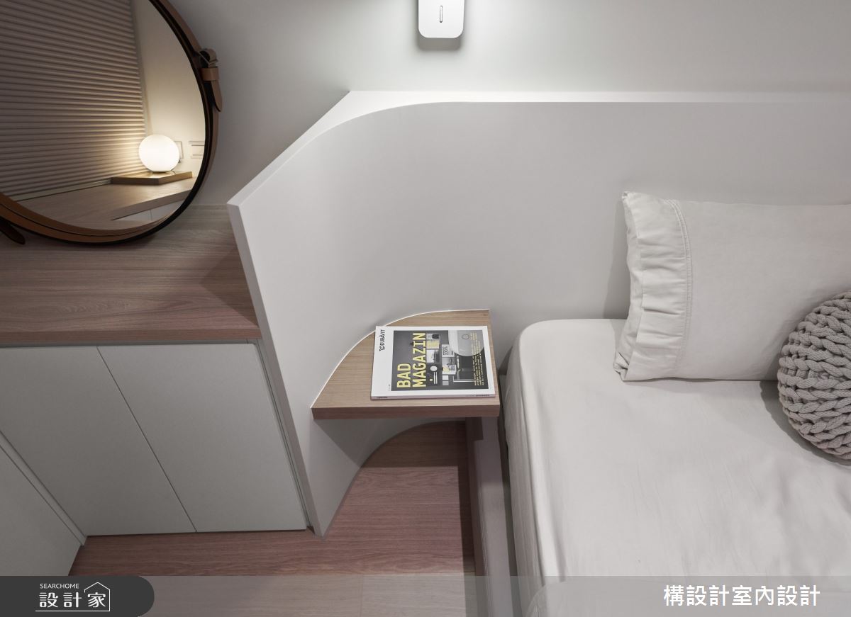 12坪新成屋(5年以下)＿北歐風臥室案例圖片＿構設計＿構設計_門扉之後之22