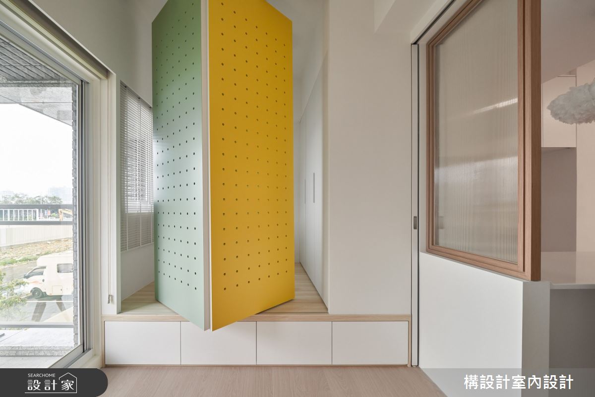 12坪新成屋(5年以下)＿北歐風書房多功能室案例圖片＿構設計＿構設計_門扉之後之8