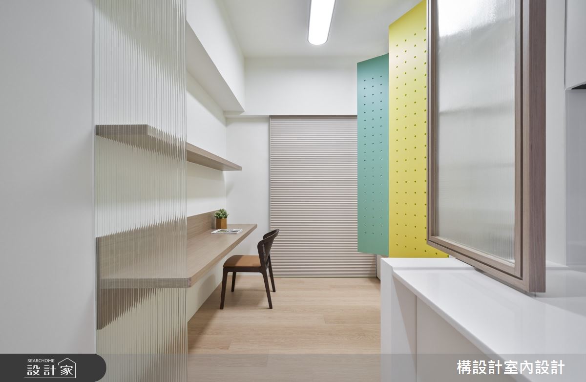 12坪新成屋(5年以下)＿北歐風書房多功能室案例圖片＿構設計＿構設計_門扉之後之18