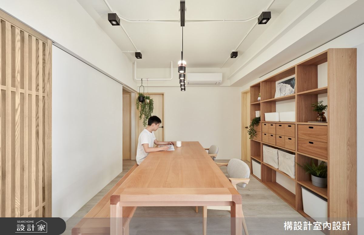 40坪中古屋(5~15年)＿北歐風餐廳案例圖片＿構設計＿構設計_米色小日子之12
