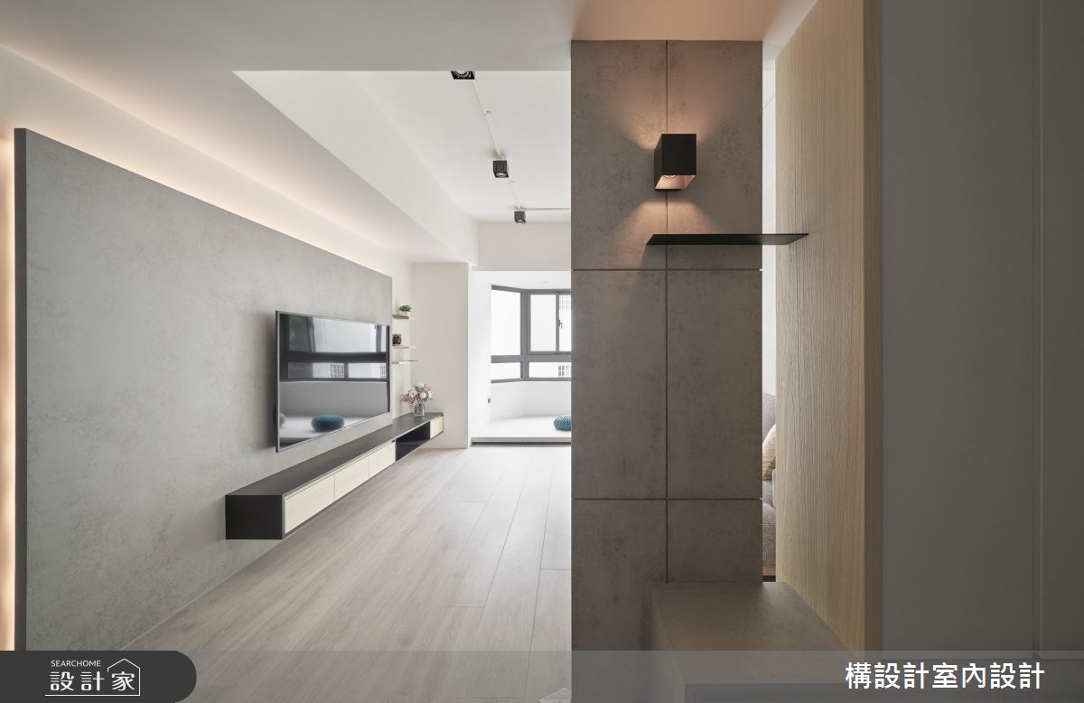 40坪中古屋(5~15年)＿北歐風玄關案例圖片＿構設計＿構設計_米色小日子之5