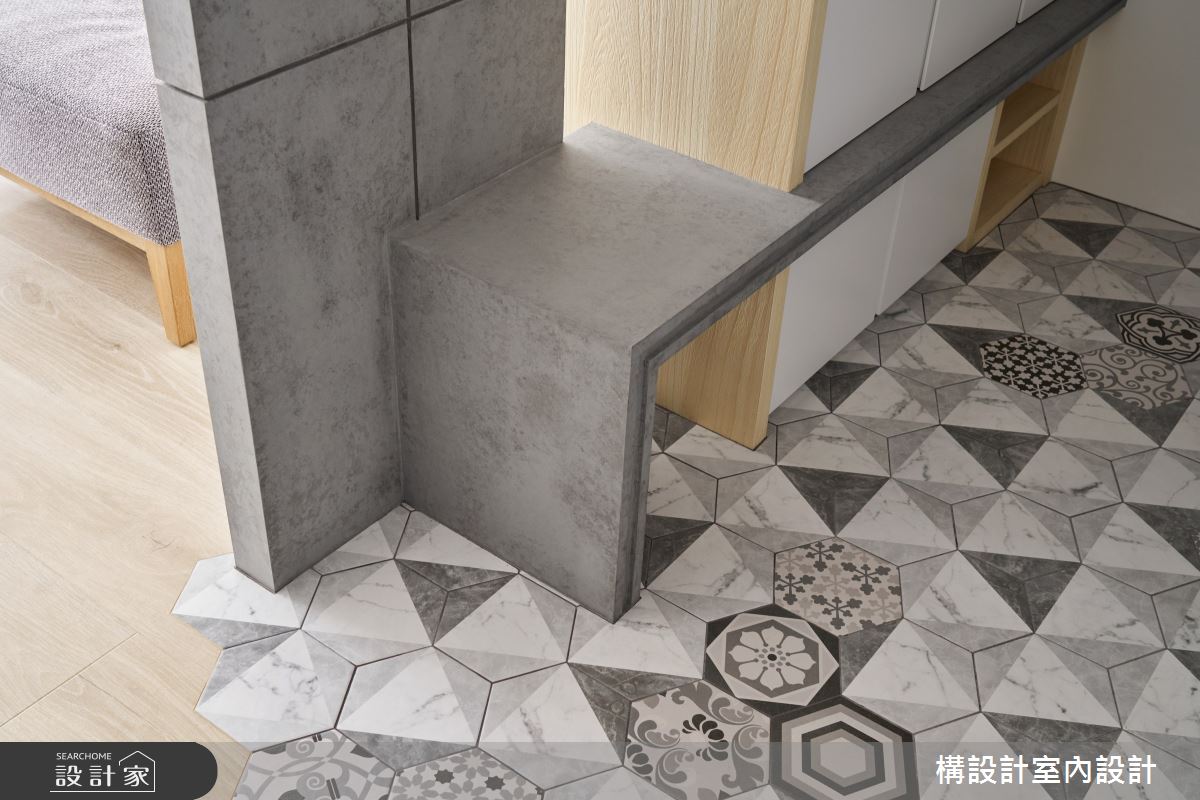 40坪中古屋(5~15年)＿北歐風玄關案例圖片＿構設計＿構設計_米色小日子之3