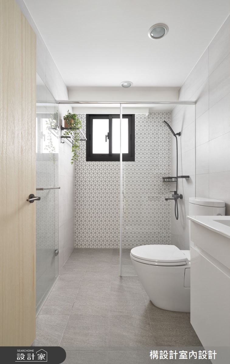 40坪中古屋(5~15年)＿北歐風浴室案例圖片＿構設計＿構設計_米色小日子之19