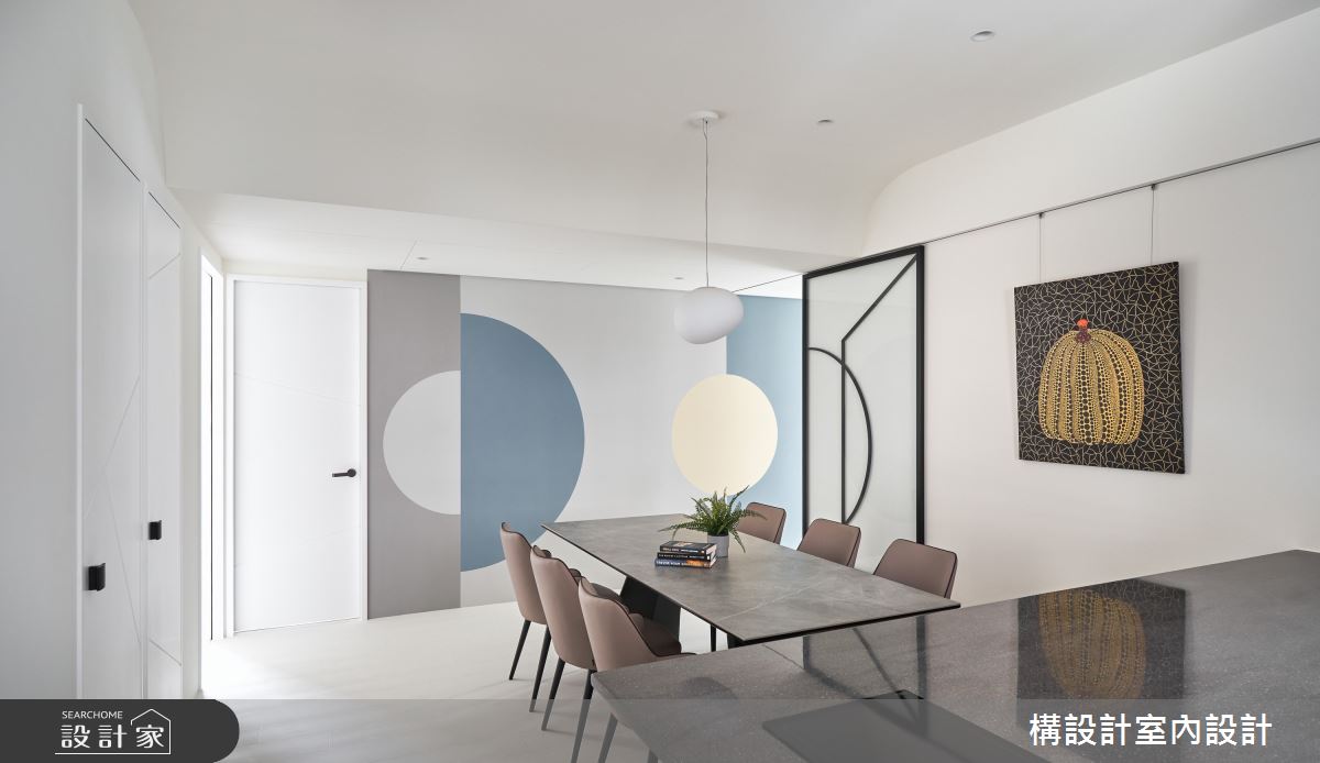 40坪中古屋(5~15年)＿現代風餐廳案例圖片＿構設計＿構設計_Reunion之17