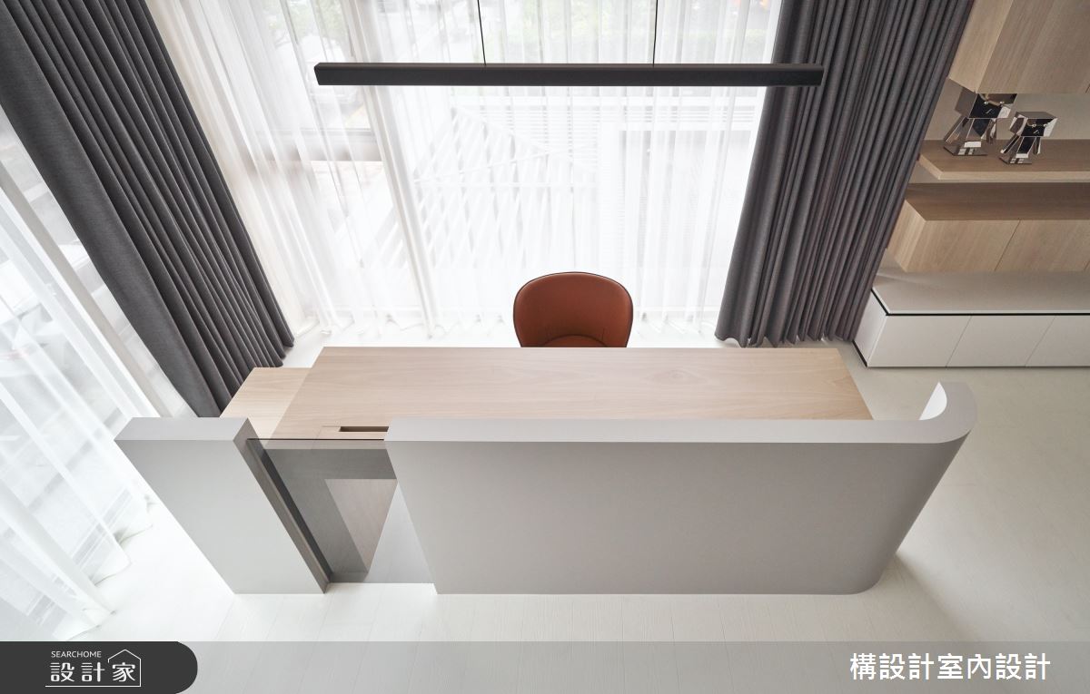 40坪中古屋(5~15年)＿現代風書房案例圖片＿構設計＿構設計_Reunion之9