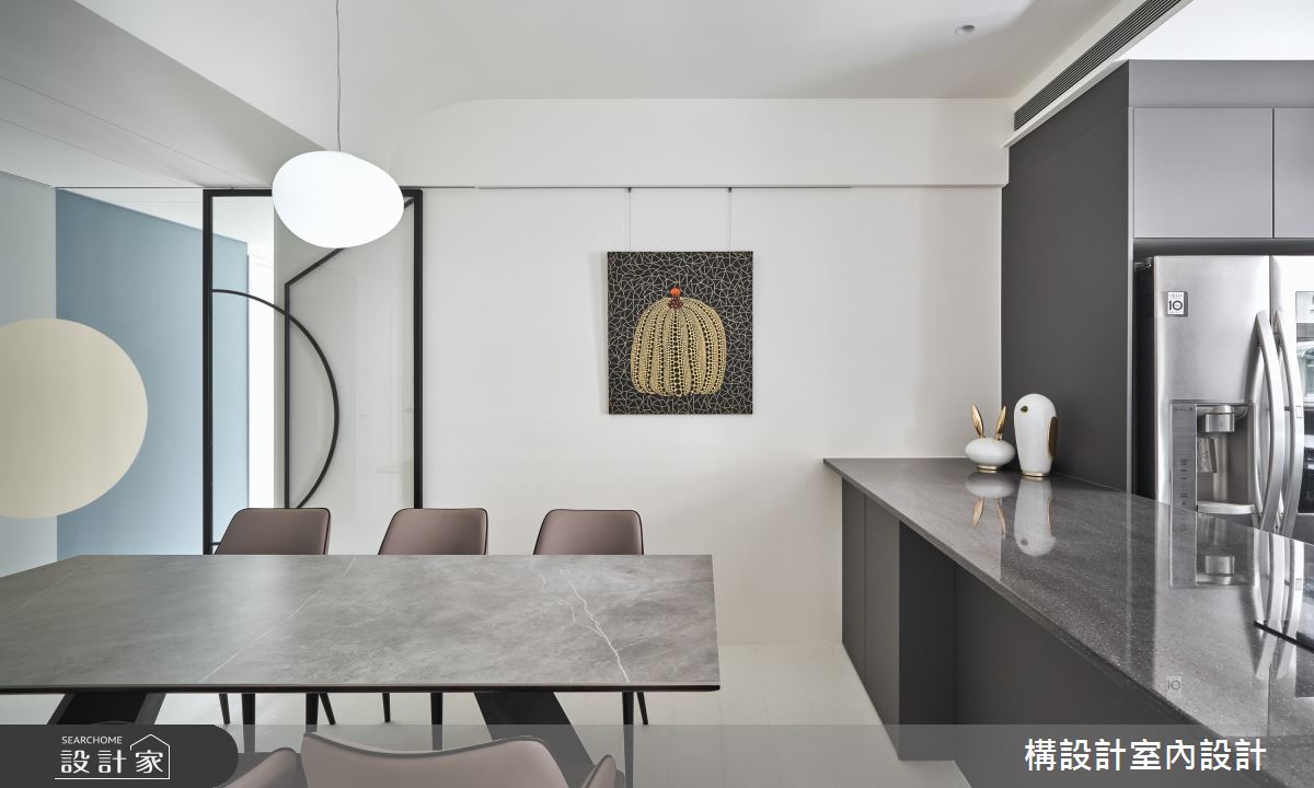 40坪中古屋(5~15年)＿現代風餐廳案例圖片＿構設計＿構設計_Reunion之16