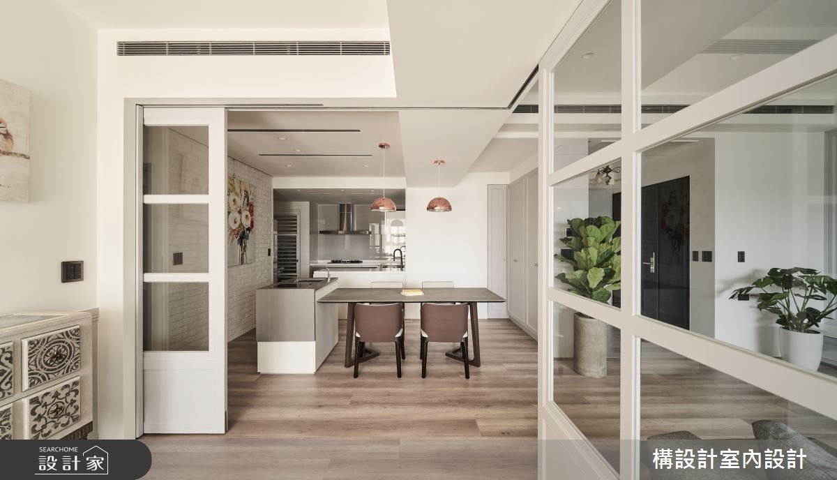 50坪新成屋(5年以下)＿美式風餐廳書房案例圖片＿構設計＿構設計_不祇優雅之17