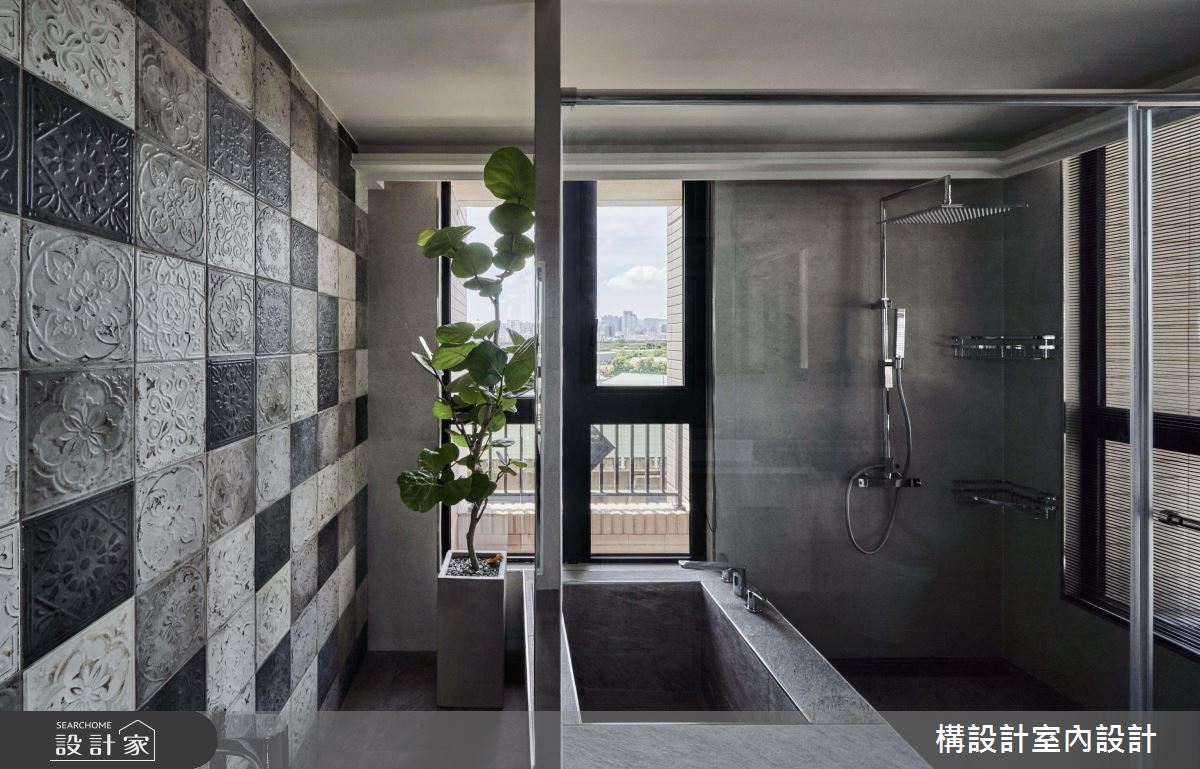 50坪新成屋(5年以下)＿美式風浴室案例圖片＿構設計＿構設計_不祇優雅之25