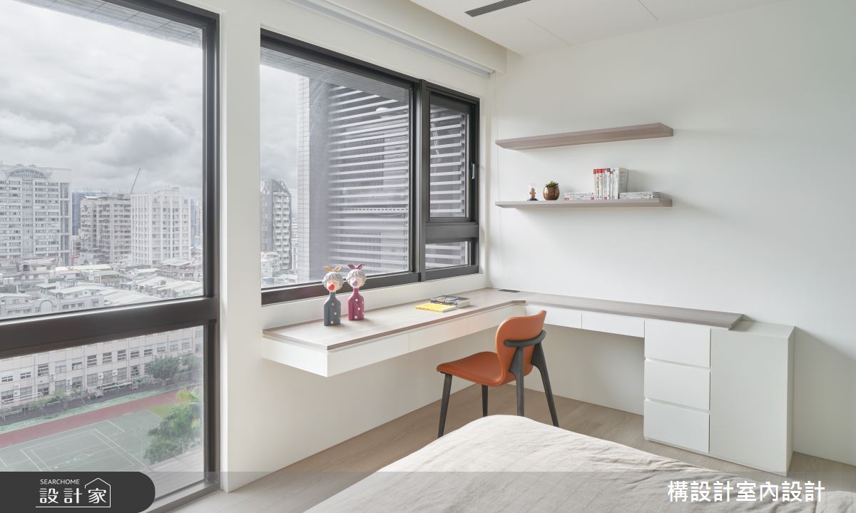 40坪中古屋(5~15年)＿簡約風臥室案例圖片＿構設計＿構設計_日安之12