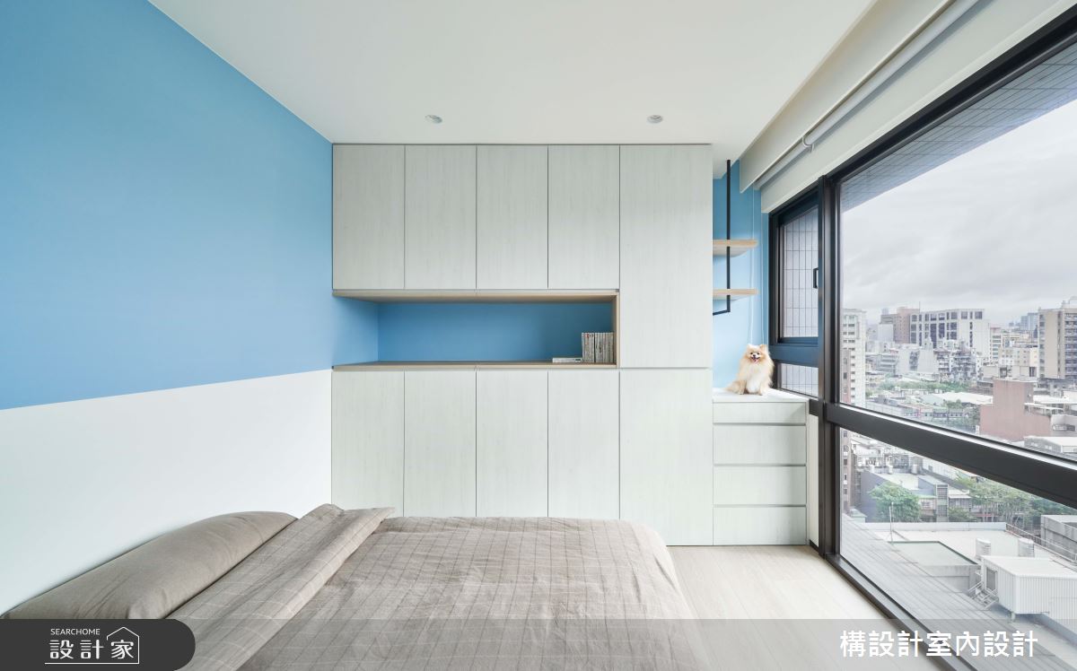 40坪中古屋(5~15年)＿簡約風臥室案例圖片＿構設計＿構設計_日安之13