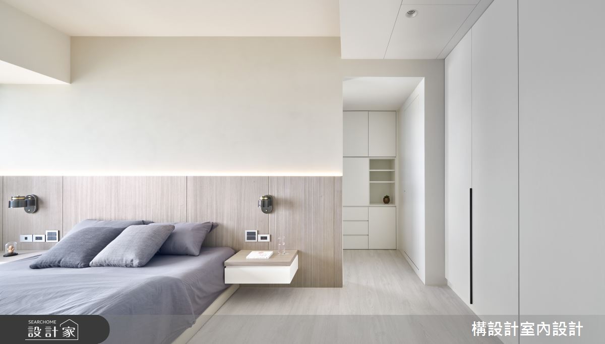 40坪中古屋(5~15年)＿簡約風臥室案例圖片＿構設計＿構設計_日安之14