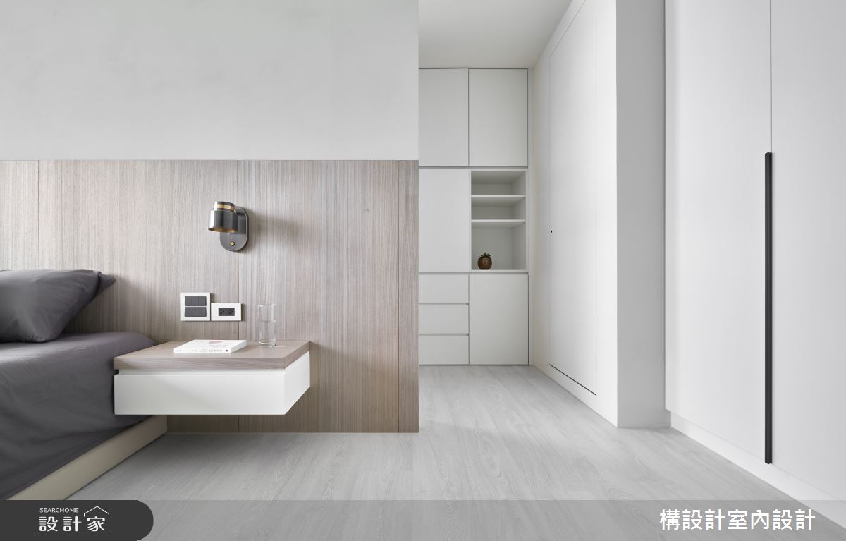 40坪中古屋(5~15年)＿簡約風臥室案例圖片＿構設計＿構設計_日安之16