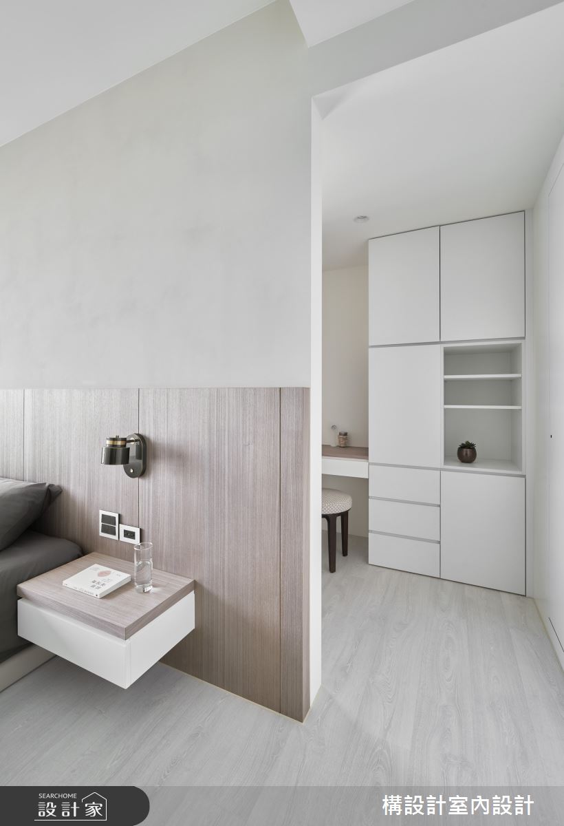 40坪中古屋(5~15年)＿簡約風臥室案例圖片＿構設計＿構設計_日安之17