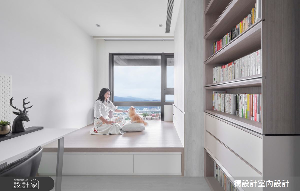 40坪中古屋(5~15年)＿簡約風臥室案例圖片＿構設計＿構設計_日安之19