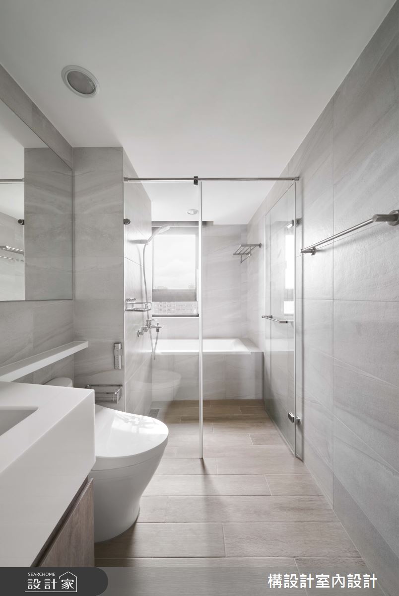 40坪中古屋(5~15年)＿簡約風浴室案例圖片＿構設計＿構設計_日安之20