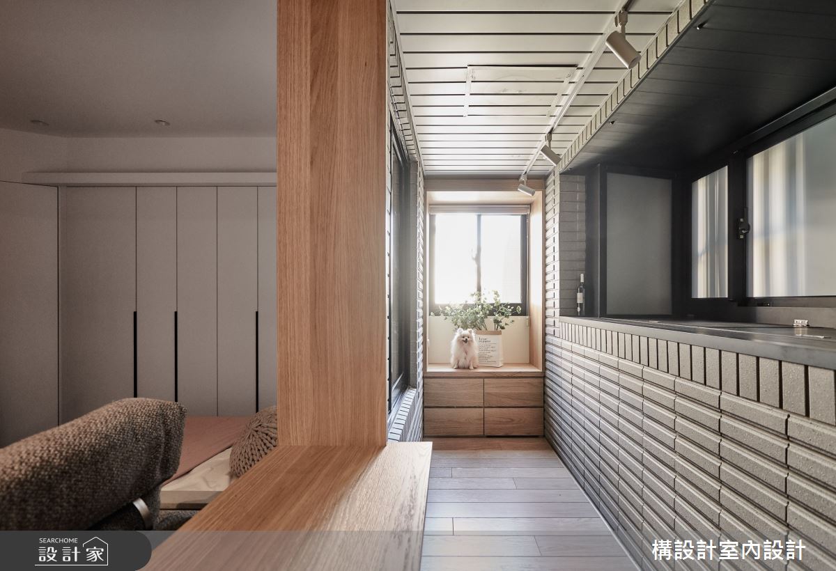 11坪新成屋(5年以下)＿日式無印風臥榻陽台案例圖片＿構設計＿構設計_眶框之383