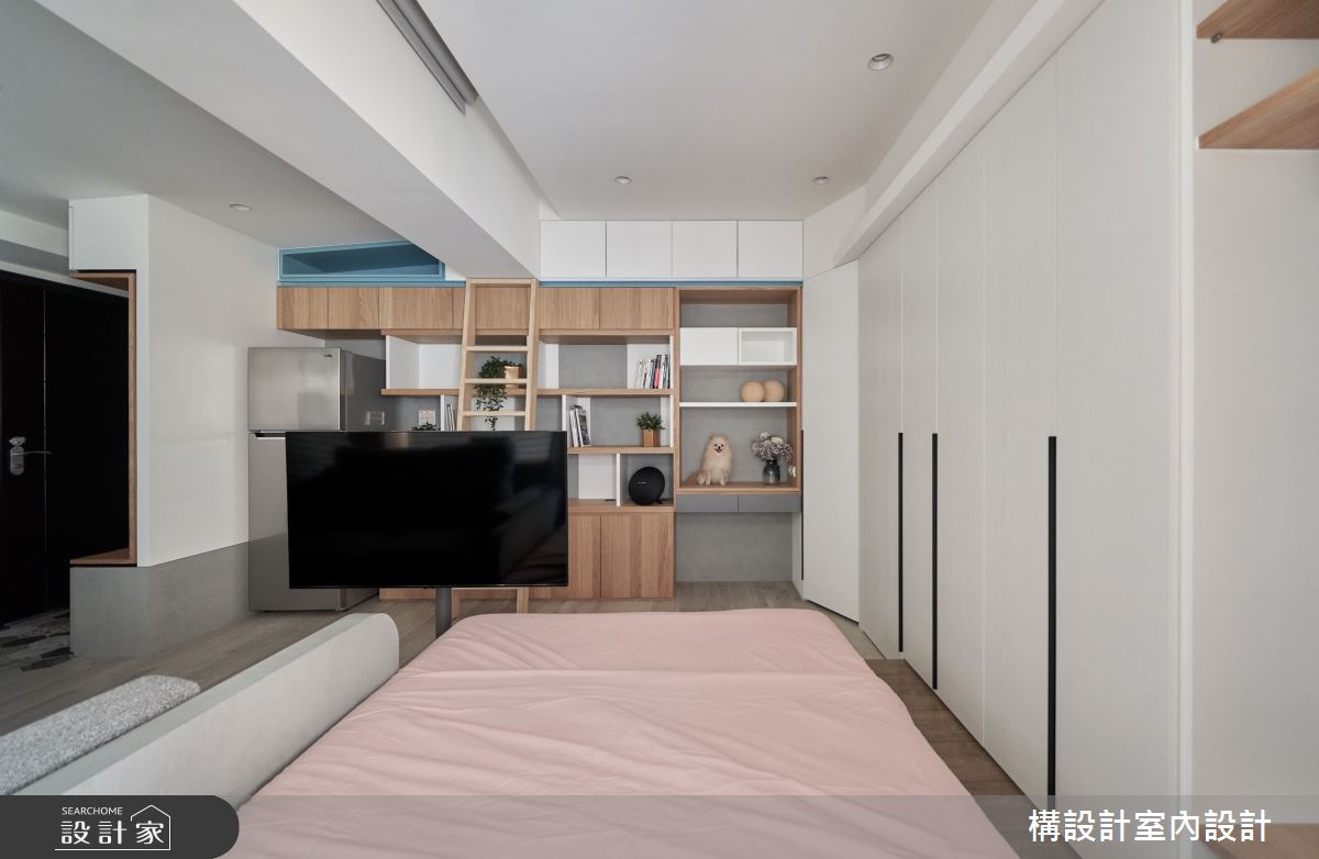 11坪新成屋(5年以下)＿日式無印風臥室案例圖片＿構設計＿構設計_眶框之13