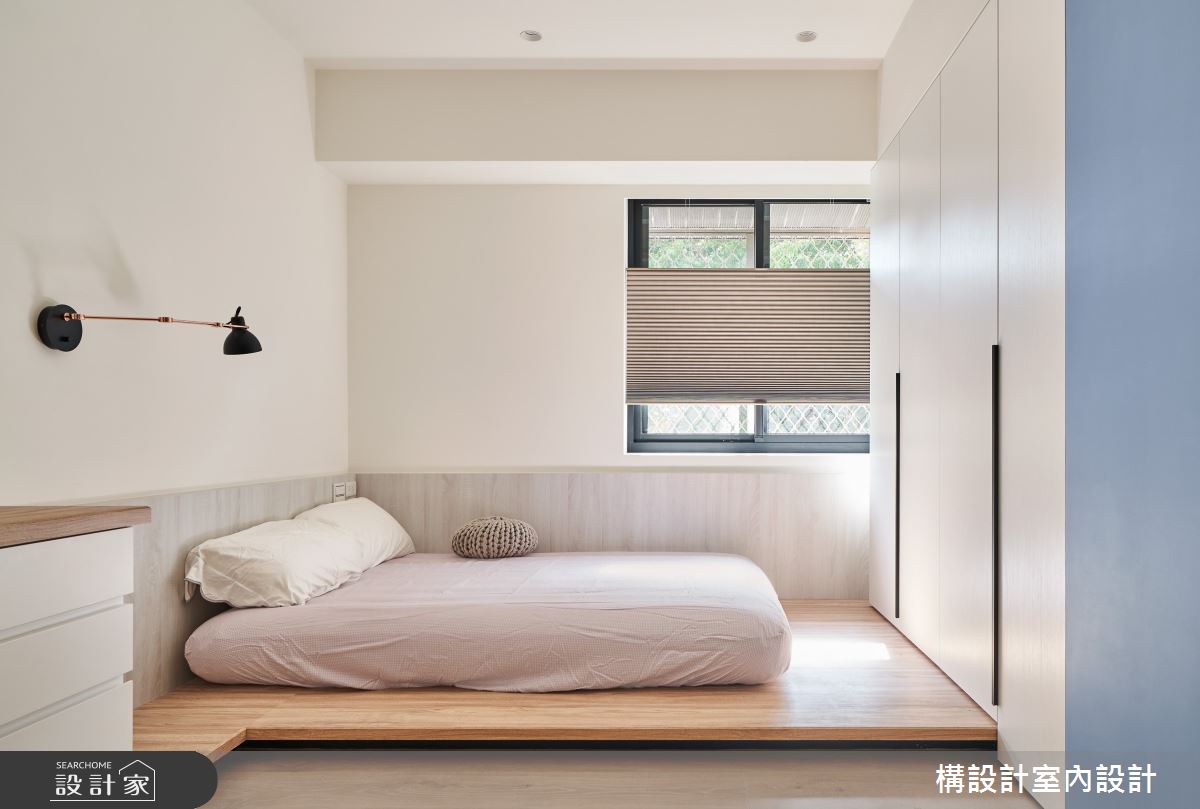 50坪老屋(31~40年)＿北歐風臥室兒童房兒童房案例圖片＿構設計＿構設計_幾何Paradise之18