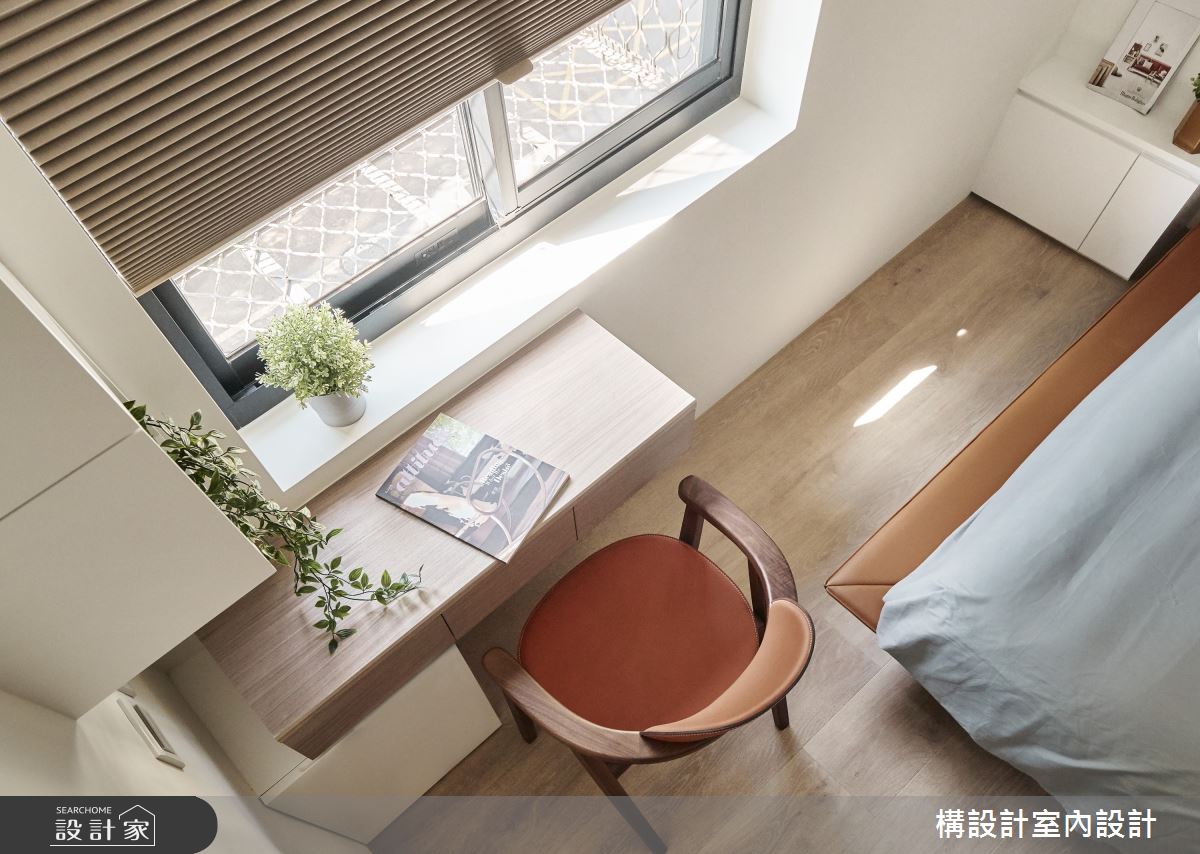 50坪老屋(31~40年)＿北歐風臥室案例圖片＿構設計＿構設計_幾何Paradise之26